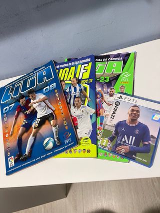 Álbumes Liga Panini + FIFA 22 PS5