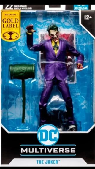Figura McFarlane Gold Label Joker dc multiverse