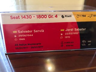 Seat 1430-1800 Gr.4 Rallye Montecarlo 1977