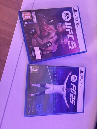 PS5 (PlayStation 5): FIFA 25 y UFC 5