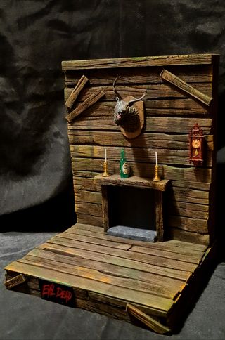 Diorama Evil Dead  (Figura no incluida)