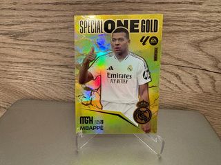 Cromo Mbappe Special One Gold Real Madrid 