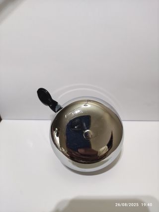 Timbre bici vintage cromado 8cm