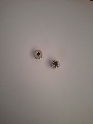 2 cierres Pandora plata