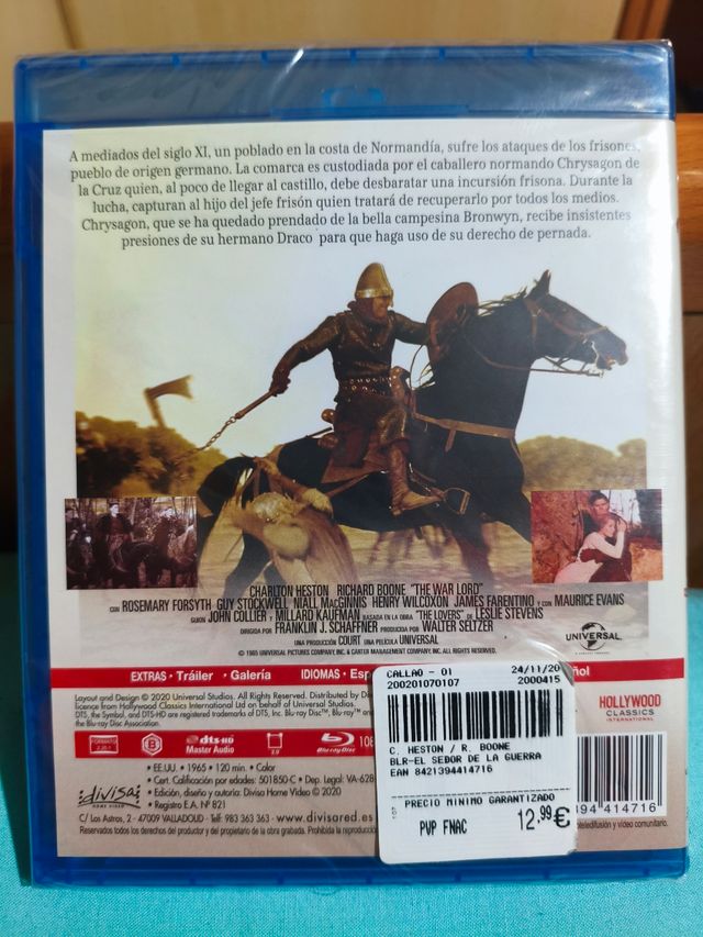 Blu-ray El Señor de la Guerra