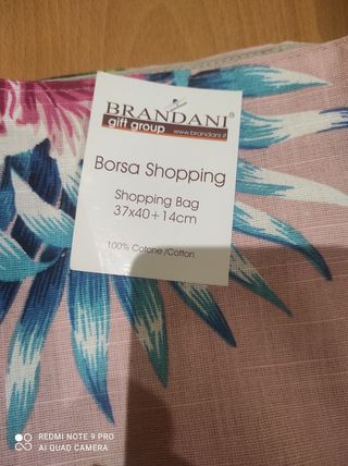 Brandani borsa shopping - fiori
