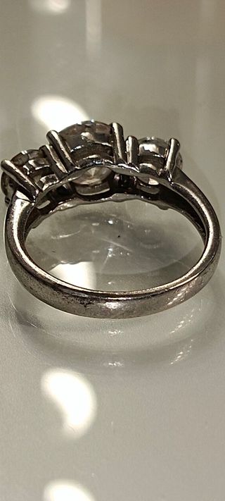 Anillo plata 925 circonitas