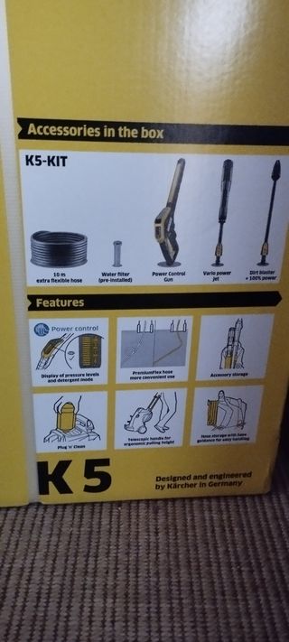 Kärcher K5 - Hidrolimpiadora Alta Presión. NUEVA