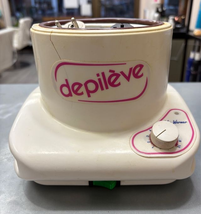 Calentador cera Depileve - blanco/rosa