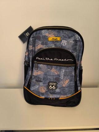 Mochila escolar Ruta 66 SIN ESTRENAR 