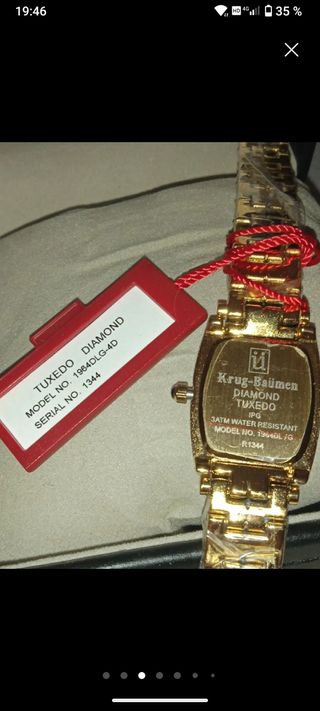 Reloj Krug-Baumen con diamantes