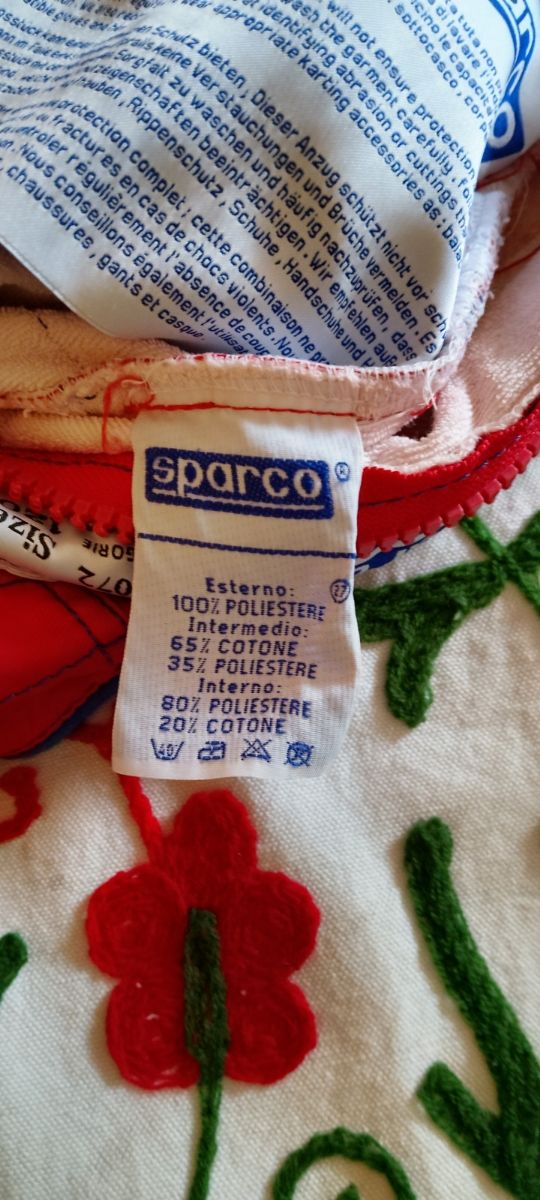 Mono Sparco K26 niño talla 120