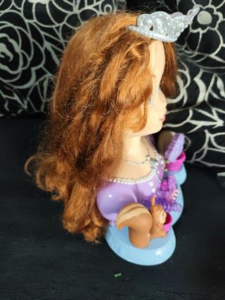 Cabeza Princesa Sofía para Peinar