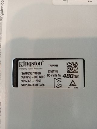SSD Kingston A400 480GB