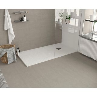 Plato ducha resina 160x100 blanco