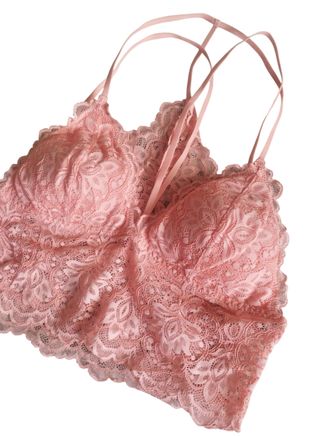 Bralette encaje rosa Woman'secret M
