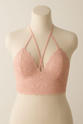 Bralette encaje rosa Woman'secret M