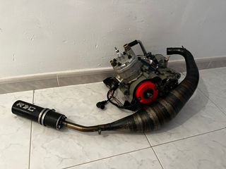 Motor y escape completo derbi €3
23,5cv 