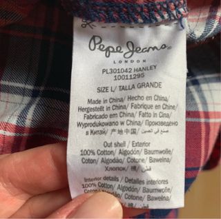 Camisa cuadros Pepe Jeans 