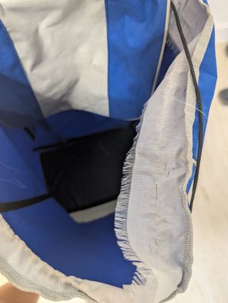 Carrito Compras Plegable Azul