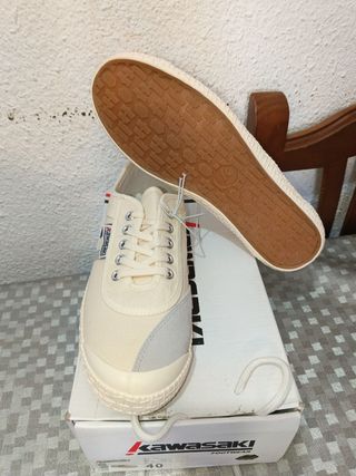 Zapatillas Kawasaki beige