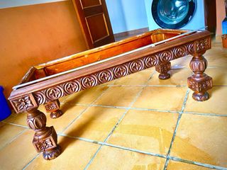 Mesa antigua 1900/1930 rectangular de madera.