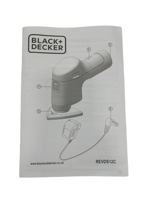 Lijadora Black+Decker REVDS12C