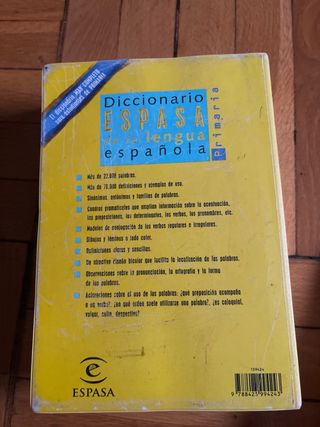 Dicc. Espasa de lengua española primaria (Spani...