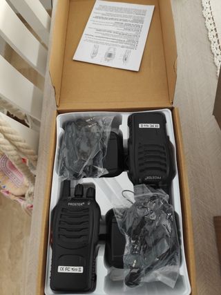 Walkie-talkies Proster - 2 uds