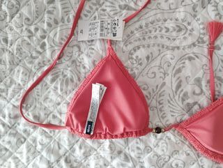 Biquíni coral novo
