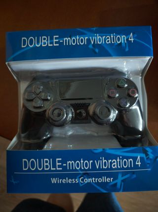 Mando inalámbrico PS4 (PlayStation 4) - Doble vibr