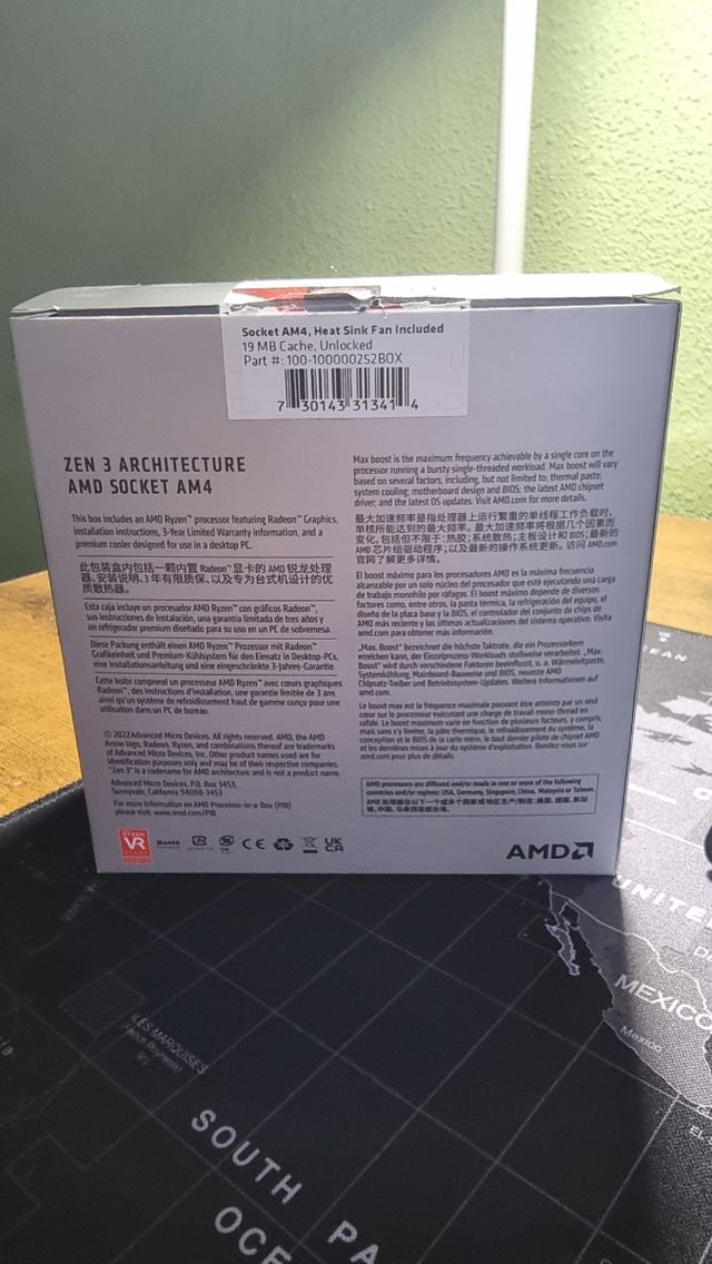 Procesador AMD Ryzen 5 5600G 4.40GHz