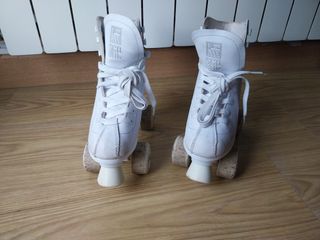 Patines KRF School blancos talla 34