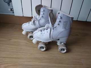 Patines KRF School blancos talla 34