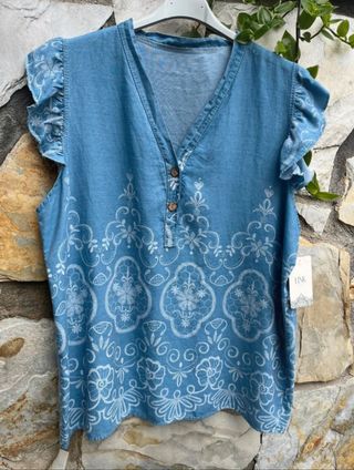 Blusa vaquera Link azul