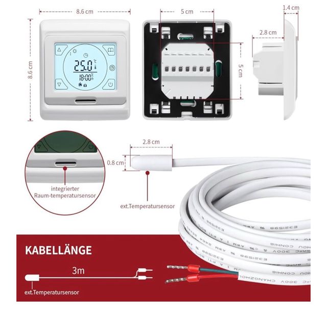 Riscaldamento Pavimento Elettrico 150 W/m* Nuovo