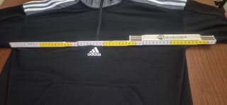 Felpa Adidas nera Tg S