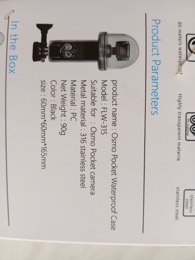 Osmo Pocket - carcasa Sumergible