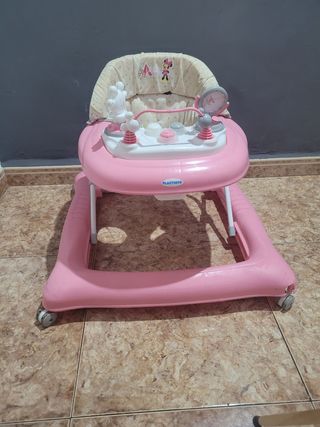 Andador Minnie Mouse rosa Plastimyr