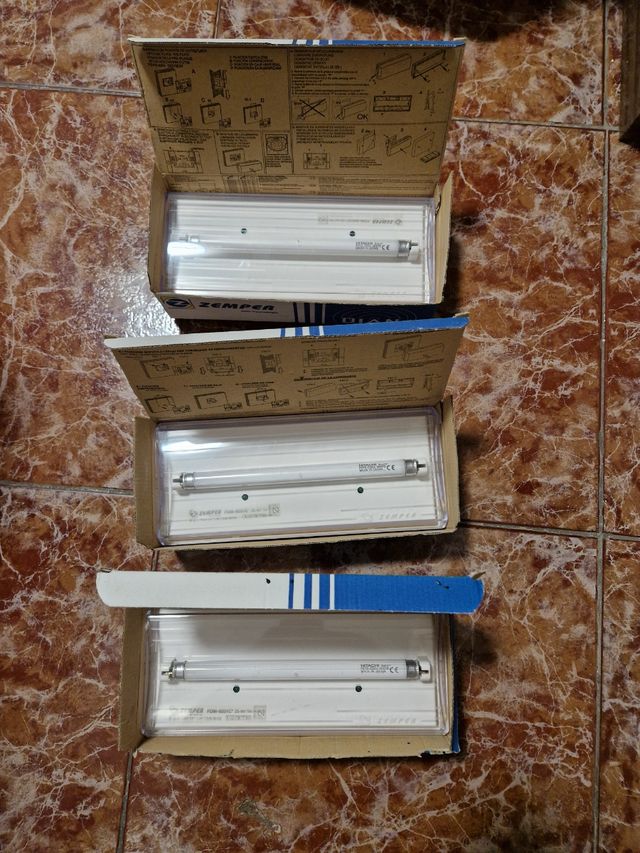 Lote de 5 emergencias ZEMPER NUEVAS