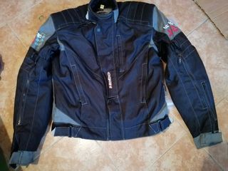 Chaqueta moto HEBO negra
