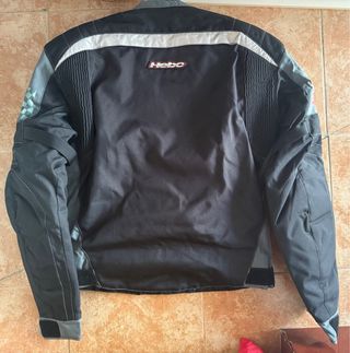 Chaqueta moto HEBO negra
