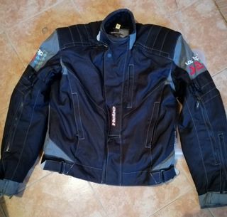 Chaqueta moto HEBO negra