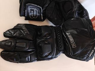 Guantes de Moto BEST Verano, Piel, protecciones,/M