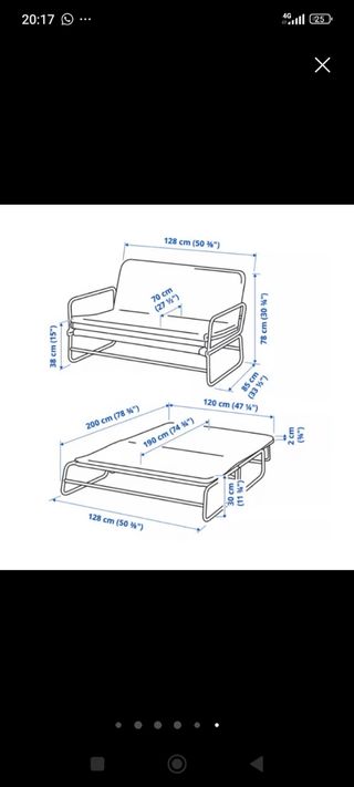 Sofá cama Ikea - Gris
Nuevooooooo oferta