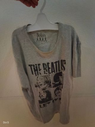 Camiseta The Beatles Gris - M