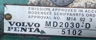 Despiece motor Volvo Penta MD2030-D
