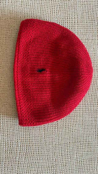 Gorro Ralph Lauren rojo niño 54 cm