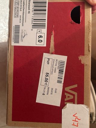 Zapatillas Vans Marrón - Talla 6