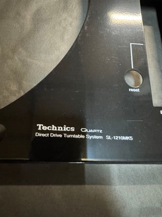 Carcasa Technics SL-1210MK5 CON LEVEL BOLLO